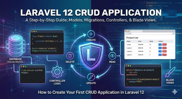 How to Create Your First CRUD Application in Laravel 12